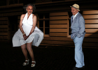 Illustration for article titled Awesome Nursing Home Residents Dress Up as Movie Icons